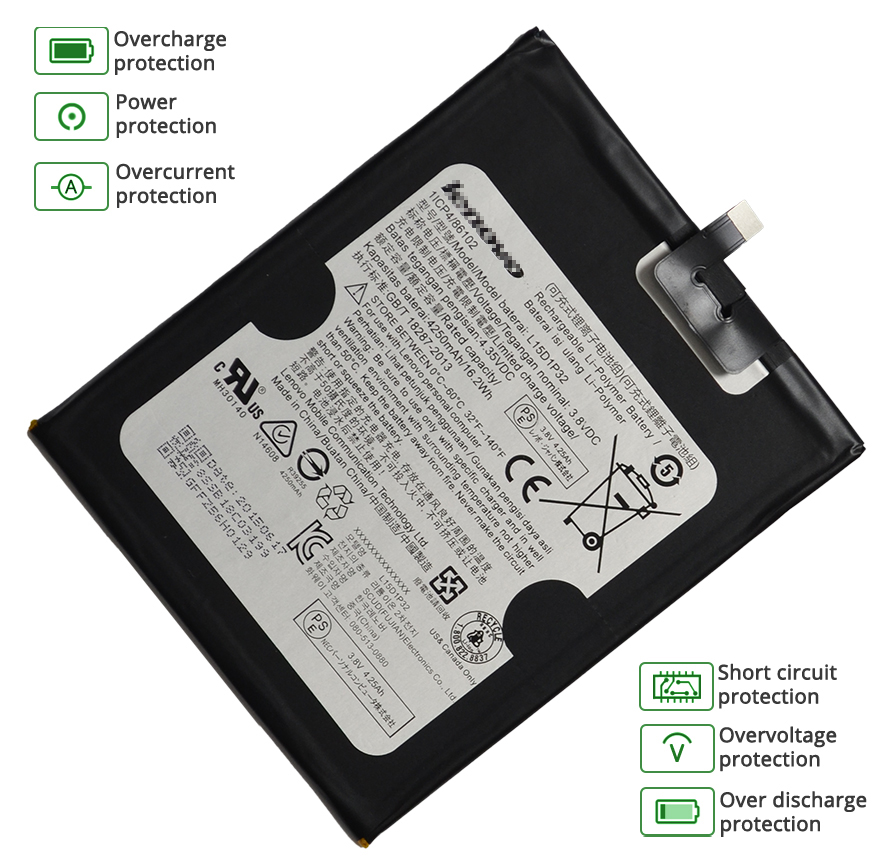 Images for Lenovo PHAB Tablet Type ZA0M battery