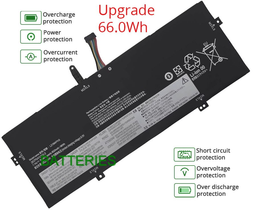 Images for LENOVO Yoga Slim 7 Carbon 13IRP8 battery