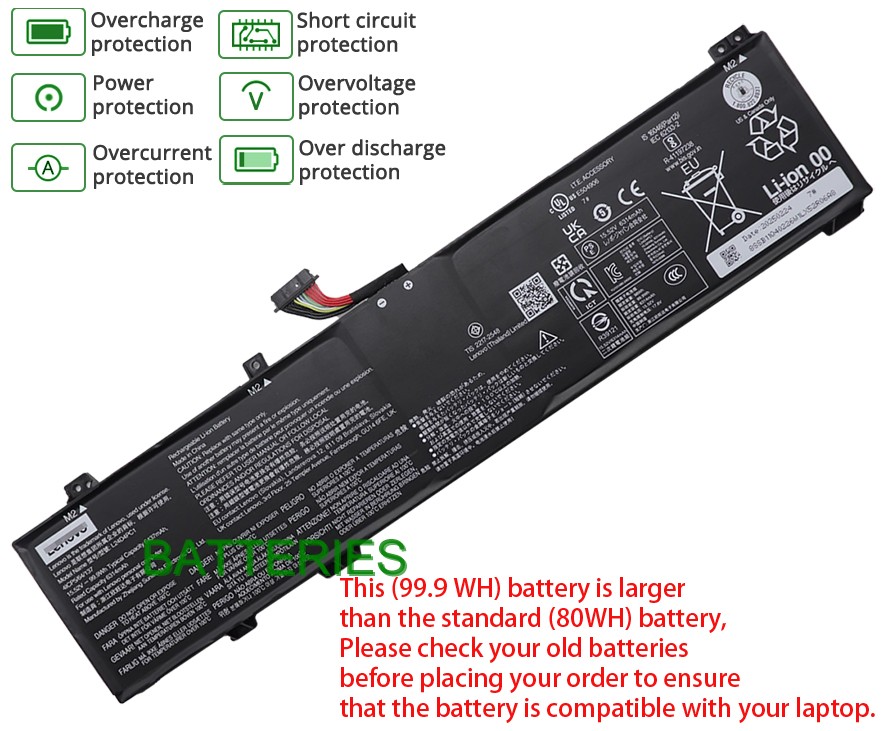 Images for LENOVO 5B11Q40229 battery