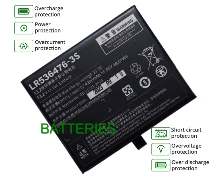 Images for NOTEBOOK LR536476-3S battery
