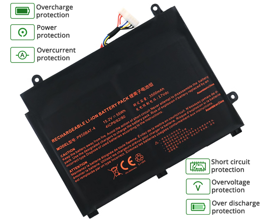 Images for Clevo P950X battery