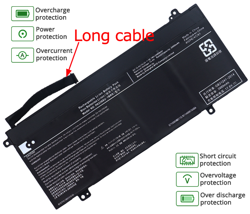 Images for DYNABOOK G71C000M5110 battery