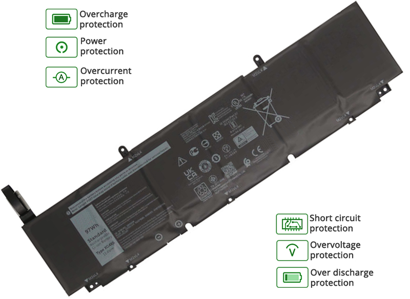 Images for Dell PRECISION 5750 6MVKF battery